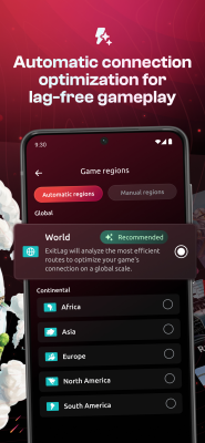 Скриншот приложения ExitLag - №3