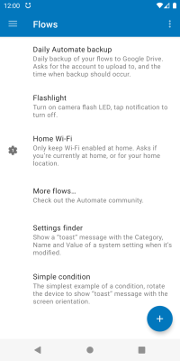 Скриншот приложения Automate - №7