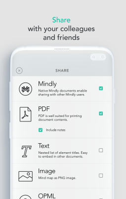 Скриншот приложения Mindly - №3