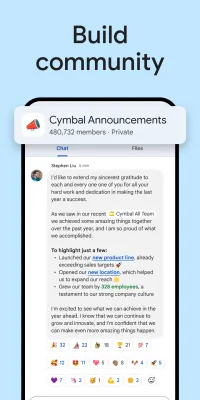 Скриншот приложения Google Chat - №4