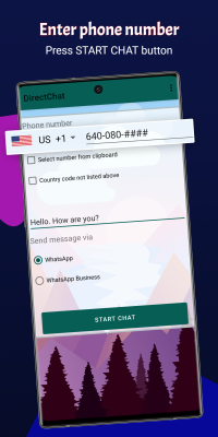 Скриншот приложения DirectChat - №1