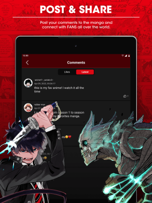 Скриншот приложения MANGA Plus by SHUEISHA - №4