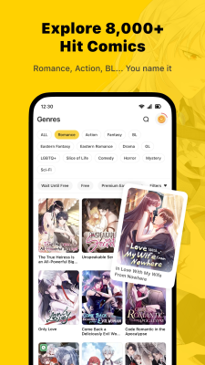 Скриншот приложения WebComics - №3