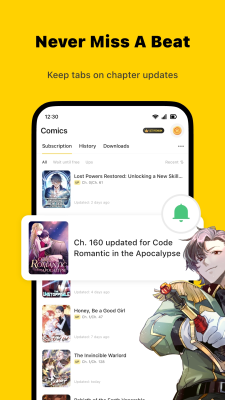 Скриншот приложения WebComics - №5