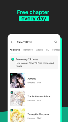 Скриншот приложения Tappytoon - №5