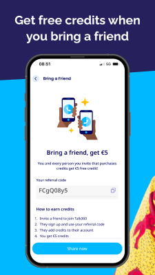 Скриншот приложения Talk360: International Calling - №7