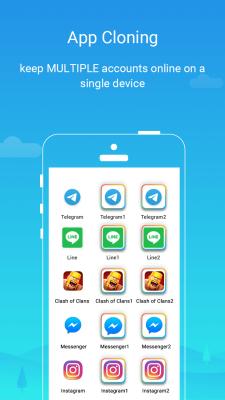 Скриншот приложения Parallel Space－Multi Accounts - №1