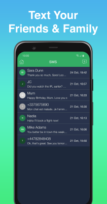 Скриншот приложения Vyke: Second Phone/2nd Line - №3