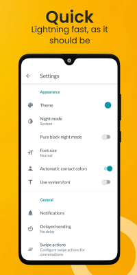 Скриншот приложения Wize SMS - №7