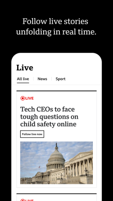 Скриншот приложения BBC: World News & Stories - №6