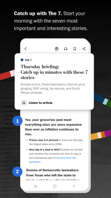 Скриншот приложения The Washington Post - №5