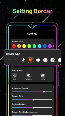 Скриншот приложения Edge Lighting - №5