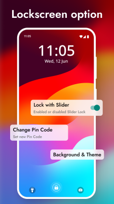 Скриншот приложения Lock Screen OS 17 - №3