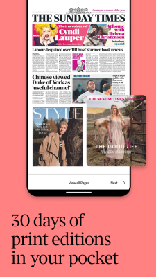 Скриншот приложения The Times: UK & World News - №4