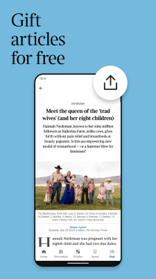 Скриншот приложения The Times: UK & World News - №5