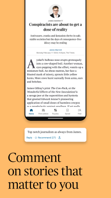 Скриншот приложения The Times: UK & World News - №6