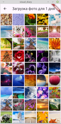 Скриншот приложения Визуальный дневник - №4