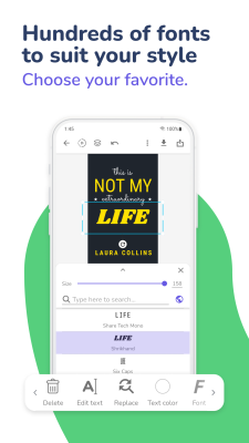 Скриншот приложения Book Cover Maker for Wattpad - №6