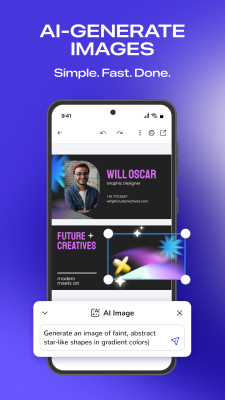Скриншот приложения Business Card Maker - №4