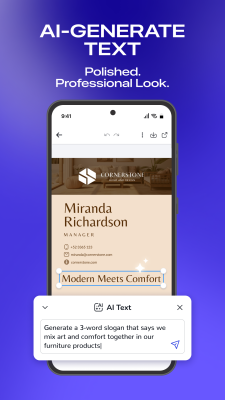 Скриншот приложения Business Card Maker - №6