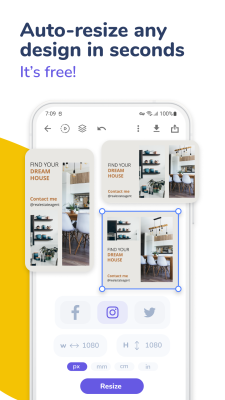 Скриншот приложения Social Post Maker & Design - №5