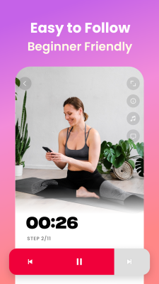 Скриншот приложения JustFit - Lazy Workout - №2