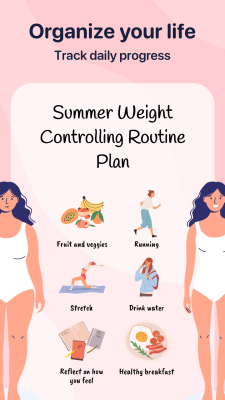 Скриншот приложения Me+ Lifestyle Routine - №3