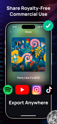Скриншот приложения Donna AI Song & Music Maker - №4