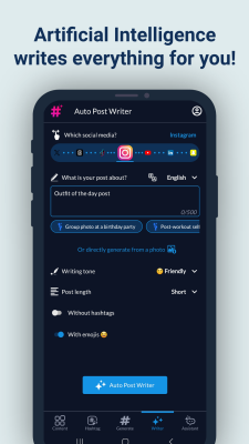 Скриншот приложения Hashtags AI - №4