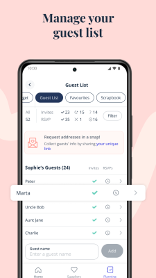 Скриншот приложения Bridebook - №6