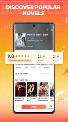 Скриншот приложения Buenovela - №3