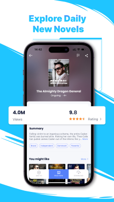 Скриншот приложения MegaNovel - №3