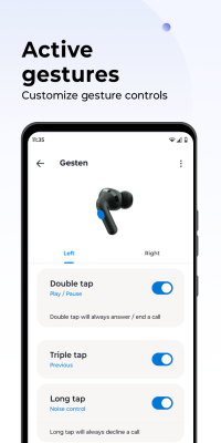 Скриншот приложения Moto Buds - №3