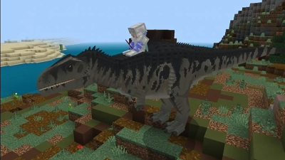 Скриншот приложения Dinosaur mods for Minecraft PE - №3
