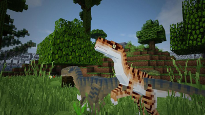 Скриншот приложения Dinosaur mods for Minecraft PE - №4