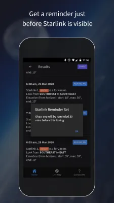 Скриншот приложения Find Starlink Satellites - №3