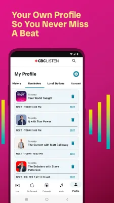 Скриншот приложения CBC Listen - №3