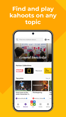 Скриншот приложения Kahoot! - №3