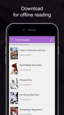 Скриншот приложения MangaZone - №3