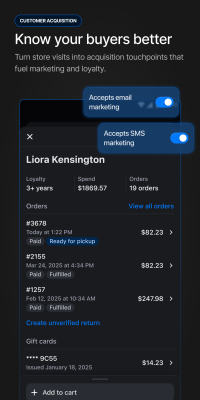 Скриншот приложения Shopify Point of Sale (POS) - №5