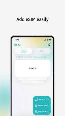 Скриншот приложения 5ber.eSIM - №4