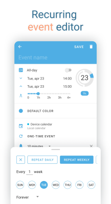 Скриншот приложения Sectograph - №5