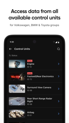 Скриншот приложения OBDeleven - №3