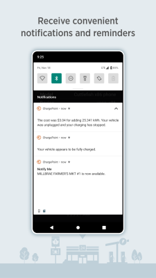 Скриншот приложения ChargePoint - №5