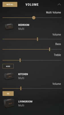 Скриншот приложения Marshall Multi-Room - №3