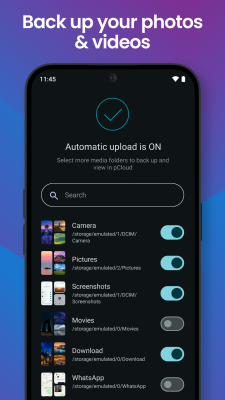 Скриншот приложения pCloud - №3