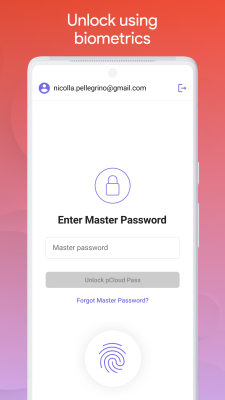 Скриншот приложения pCloud Pass - №4