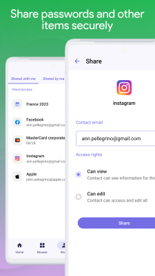 Скриншот приложения pCloud Pass - №5