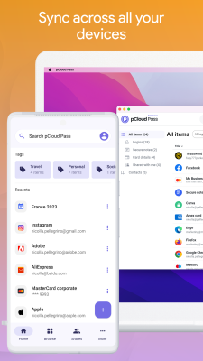 Скриншот приложения pCloud Pass - №6