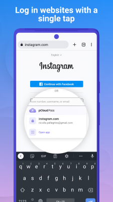 Скриншот приложения pCloud Pass - №8